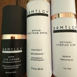 DRMTLGY Skincare Set with Retinol and SPF